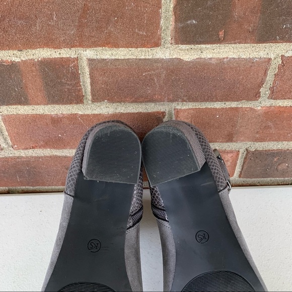 Karen Scott Women’s ivyy Almond Toe Ankle Boots, Grey, Size US 9.5 M - Picture 9 of 9